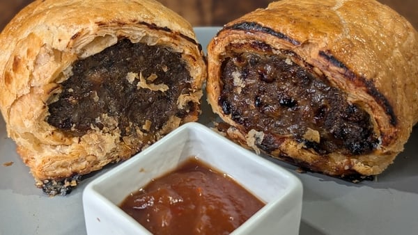 Mags Roache's jumbo sausage roll: Today