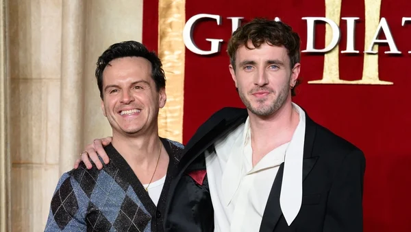 Paul Mescal and Andrew Scott attend London's Gladiator 2 premiere