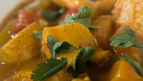 Neven's one pot chicken curry: Today