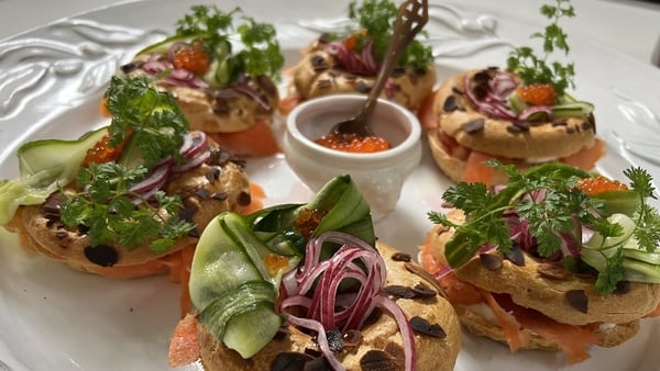 Rory's choux pastry and choux rings with almonds