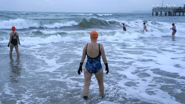 What actually happens to your body during a festive cold water swim?